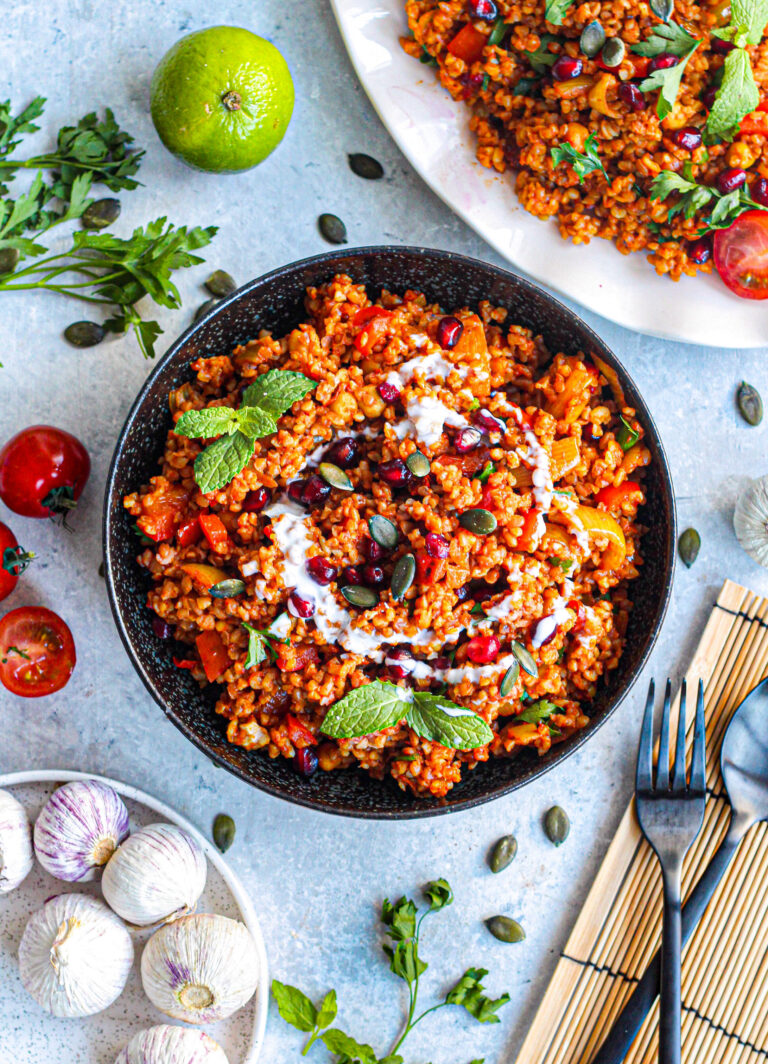 Turkse bulgur salade