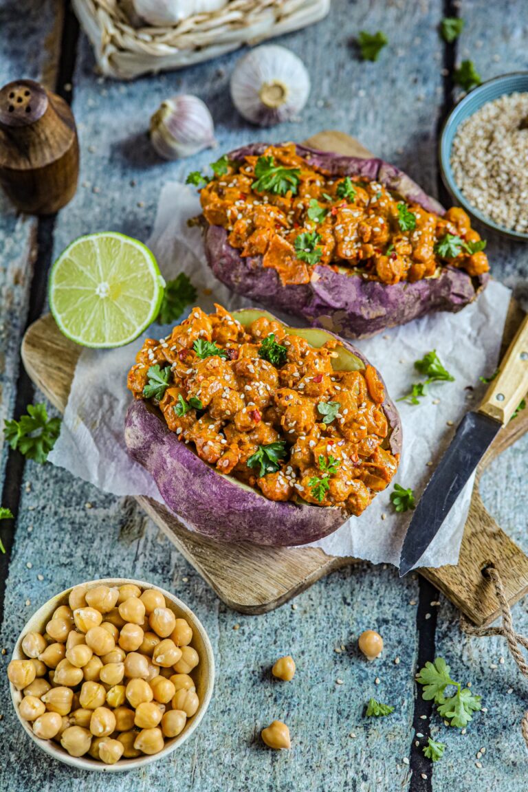 gevulde zoete aardappel garam masala