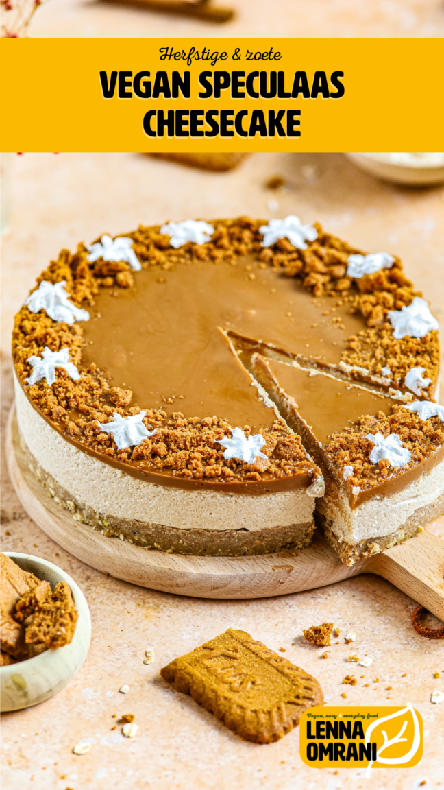 speculaas cheesecake vegan