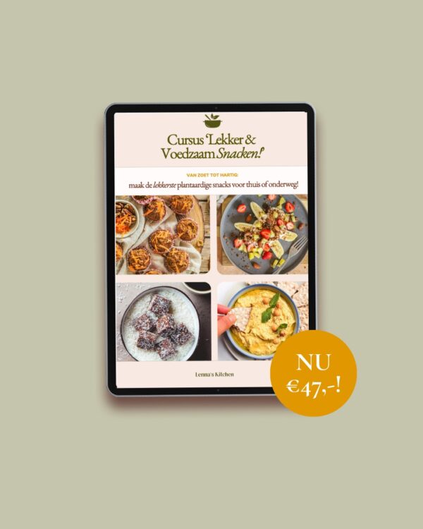 Cursus Lekker & Voedzaam Snacken