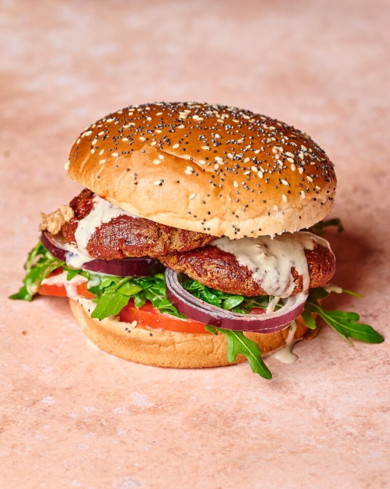 Tofu burger en nugget