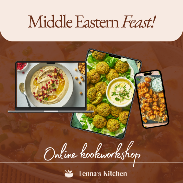 2 mei '26: Online workshop 'Middle Eastern Feast'