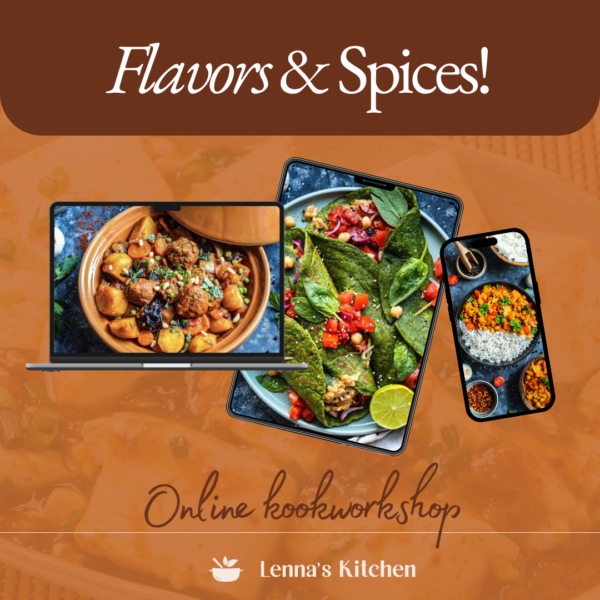 23 mei '26: Online workshop 'Flavors & Spices'