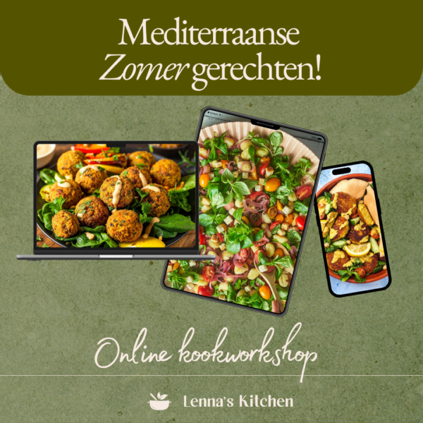 27 juni '26: Online workshop 'Mediterrane zomergerechten'