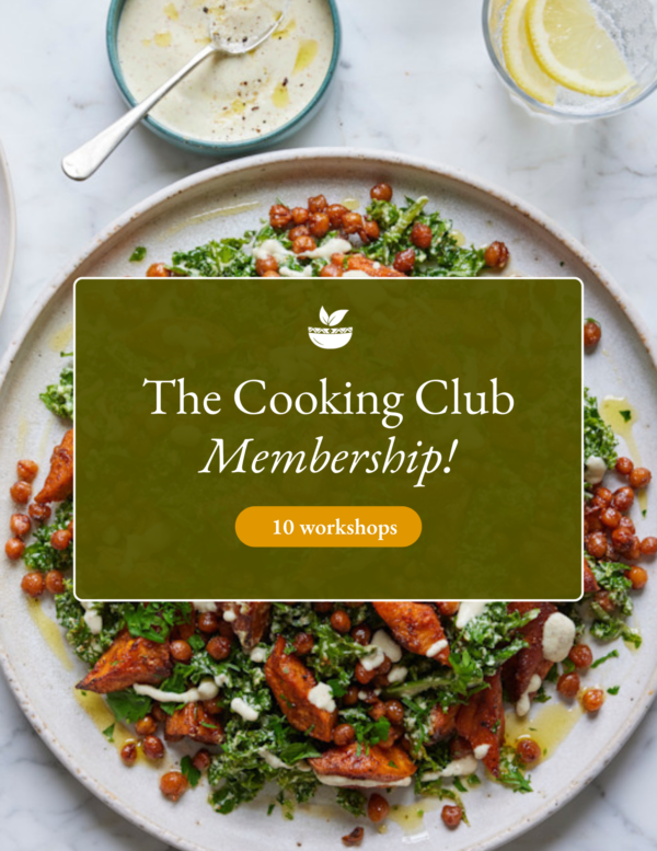 The Cooking Club membership – 10 online kookworkshops