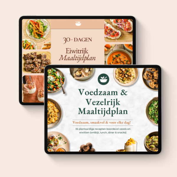Maaltijdplan bundel: 30-dagen Eiwitrijk + Voedzaam & Vezelrijk!